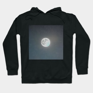 Solar bodies: Luna, moon of Earth Hoodie